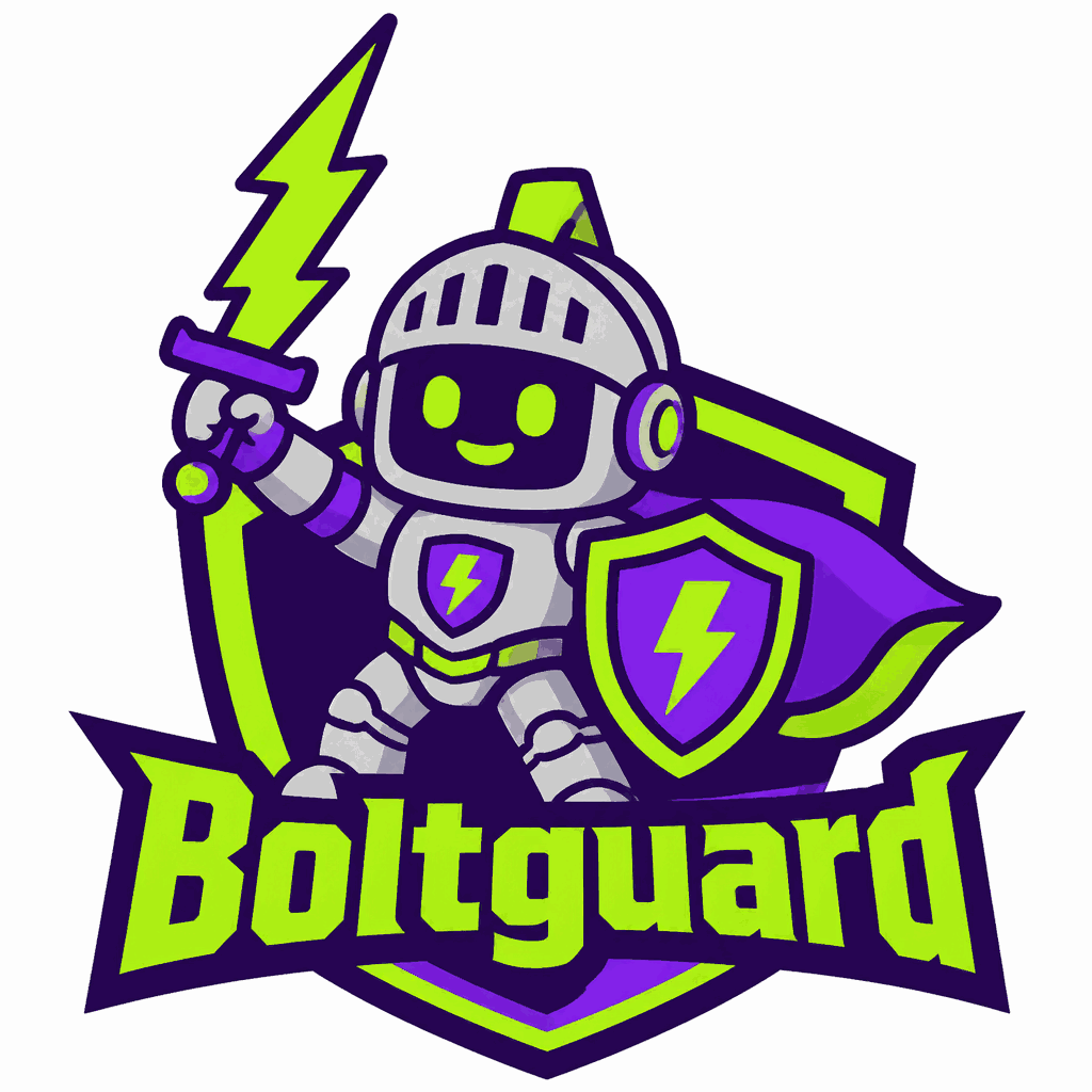 Boltguard, a mascot example