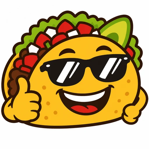 Taco truck, a mascot example